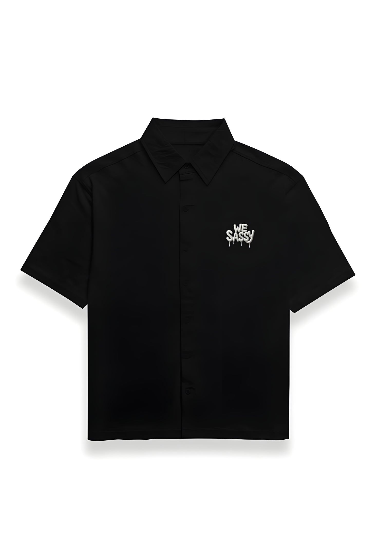 PRINT BUTTON SHIRT