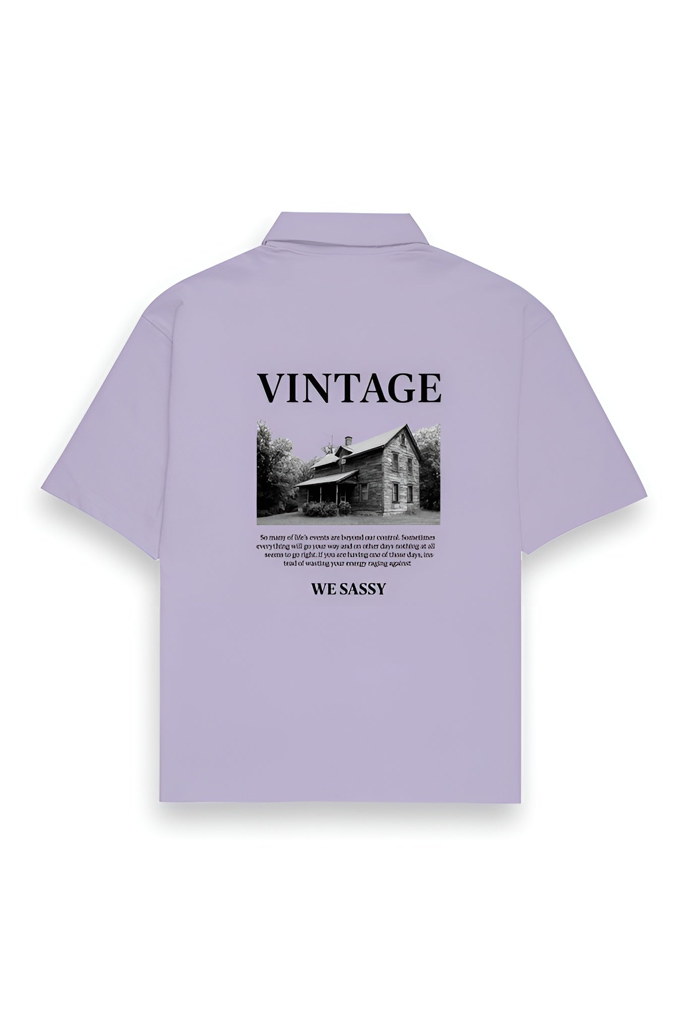 RAISED PRINT SHIRT
