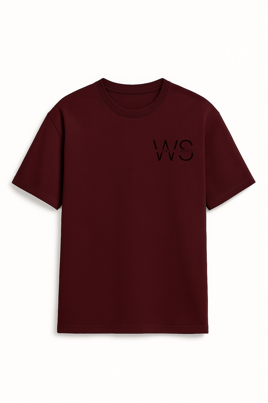 SLOGAN T-SHIRT WITH RIB