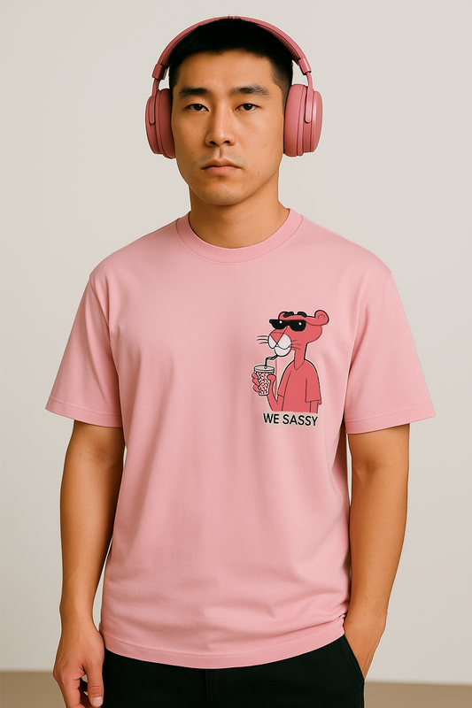 SLOGAN T-SHIRT WITH RIB