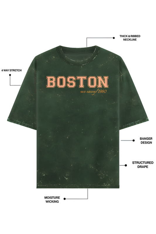 FADED GREEN T-SHIRT