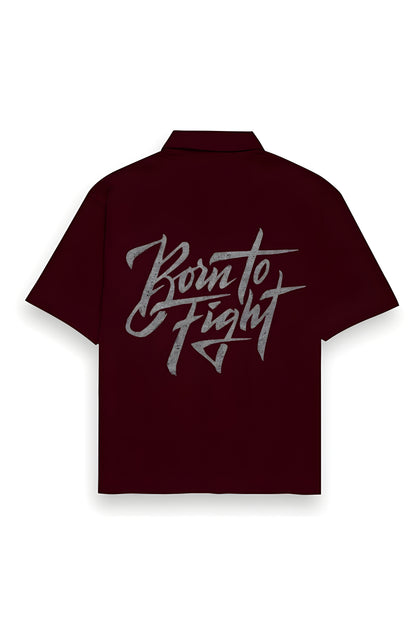 SLOGAN PRINT SHIRT