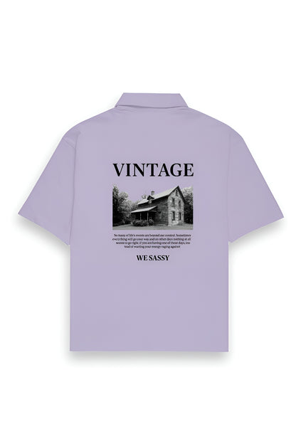 RAISED PRINT SHIRT
