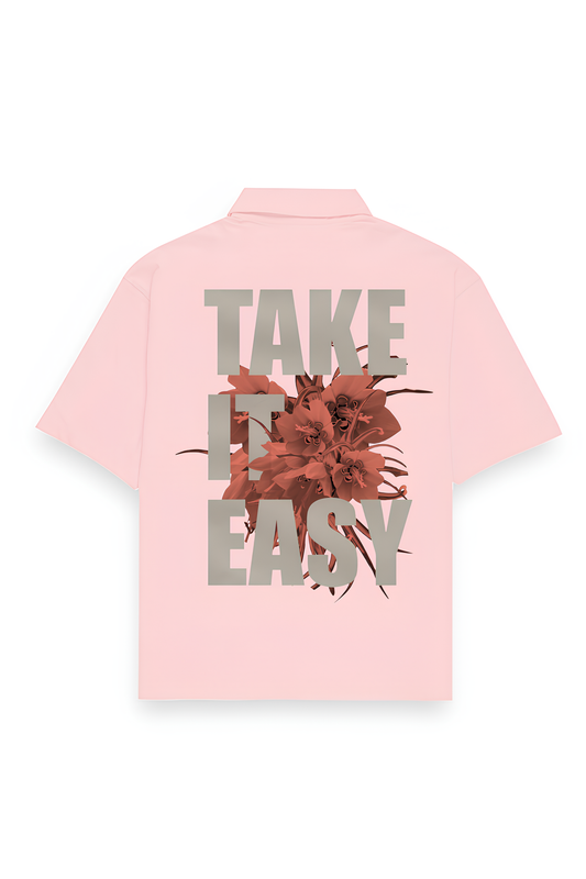 HALF-SLEEVE BUTTON SHIRT