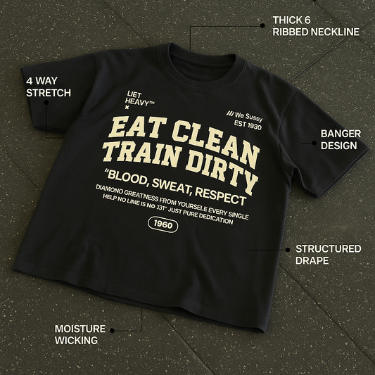 TRAIN HEAVY TEE