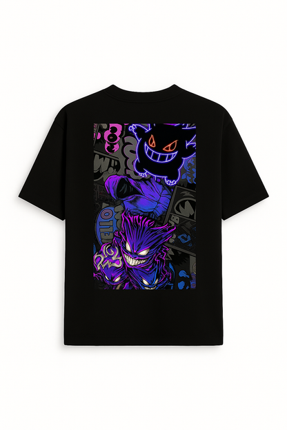 SLOGAN T-SHIRT WITH RIB