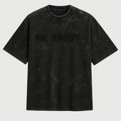 WASHED COTTON T-SHIRT
