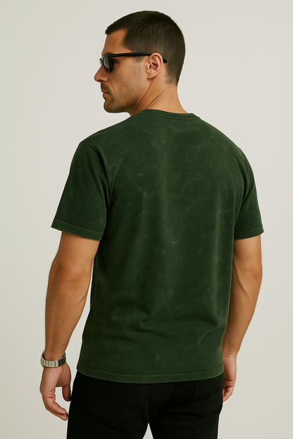 FADED GREEN T-SHIRT