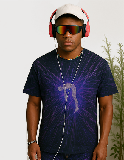 FLOWING RIB T-SHIRT