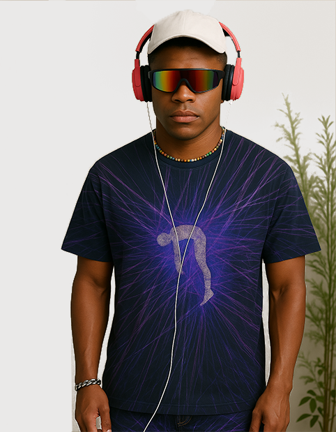 FLOWING RIB T-SHIRT