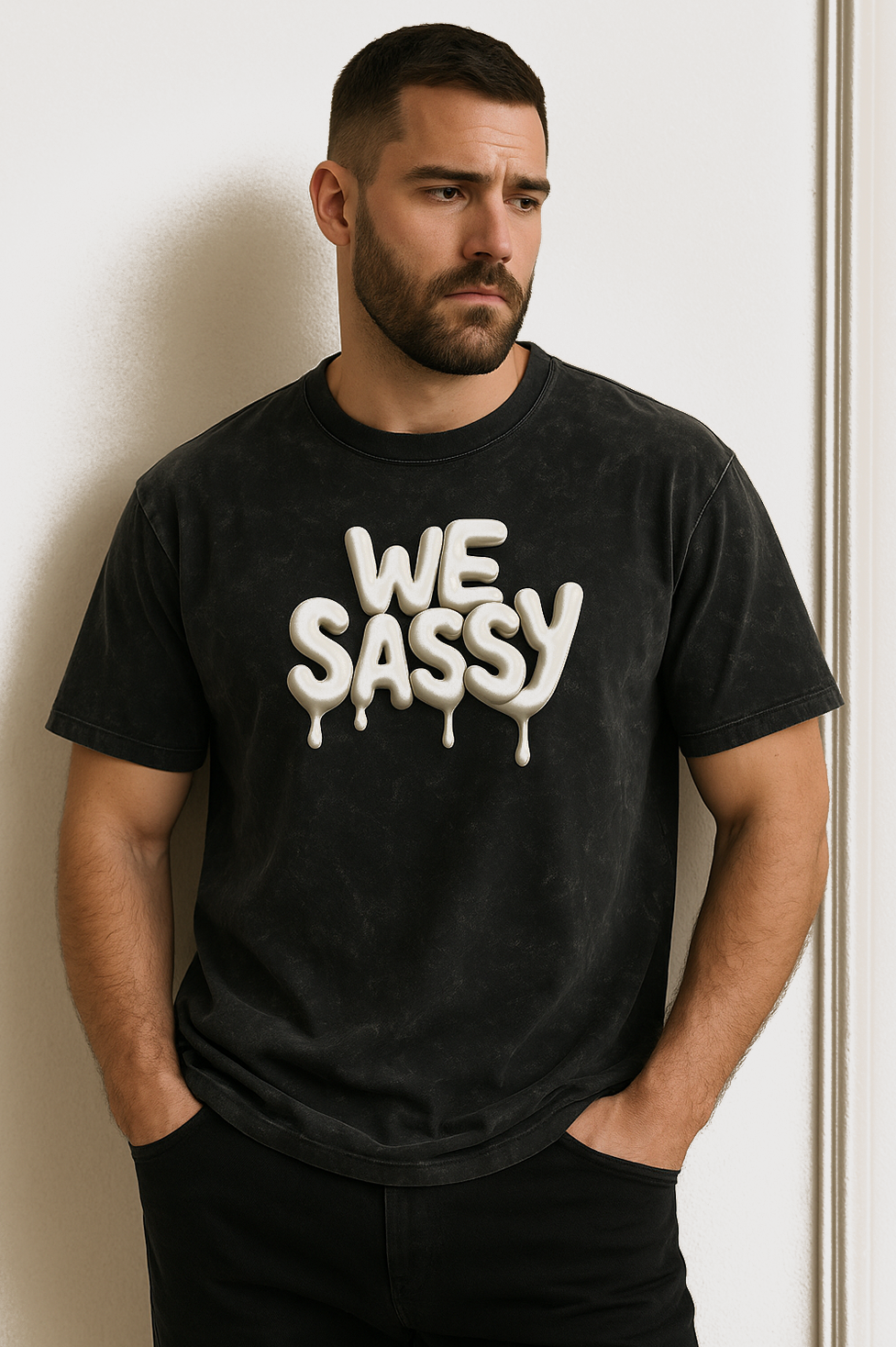 HEAVY WEIGHT WASHED TEE