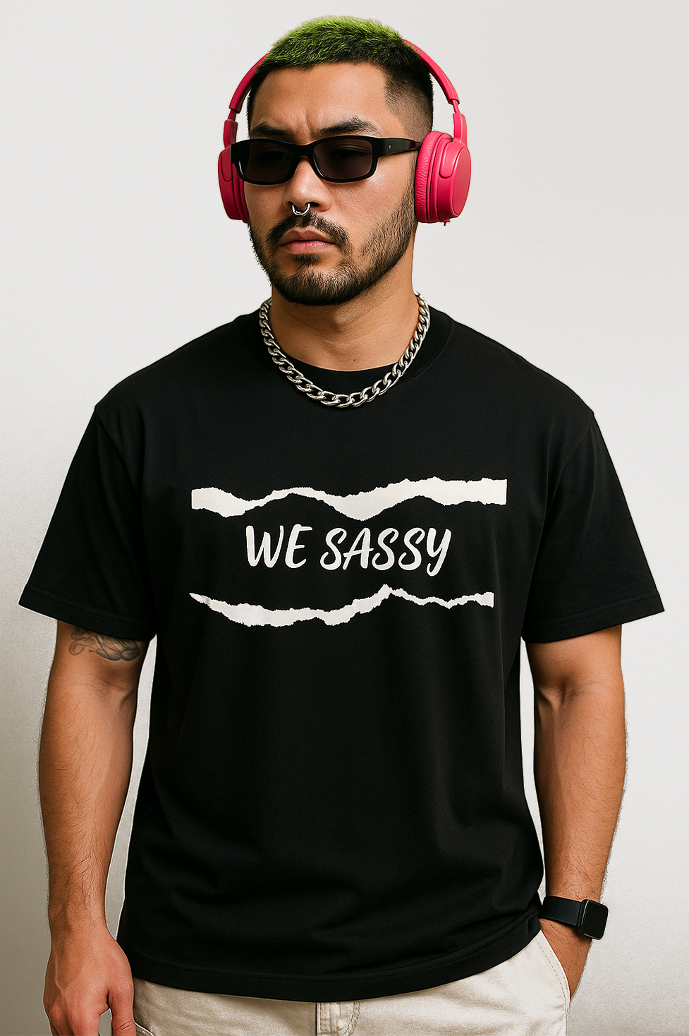 FLOWING COTTON T-SHIRT