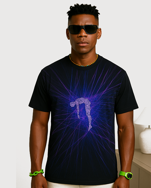 FLOWING RIB T-SHIRT