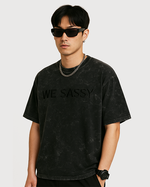 WASHED COTTON T-SHIRT